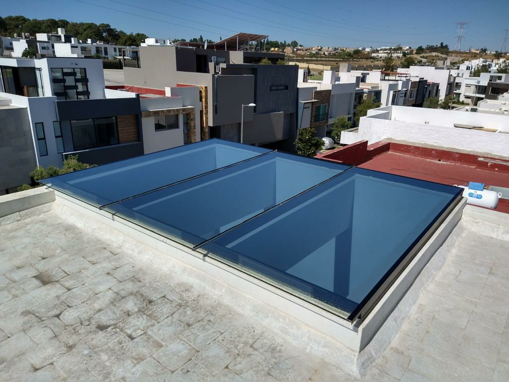 Domo arquitectónico residencial